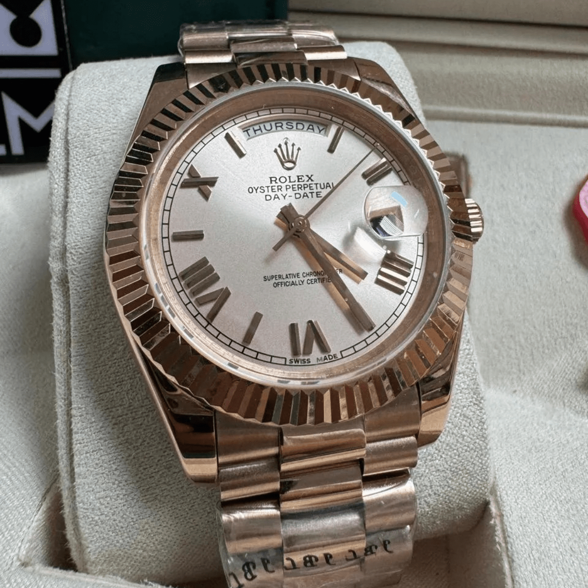 Rolex Day-Date 40 – Champagne Dial