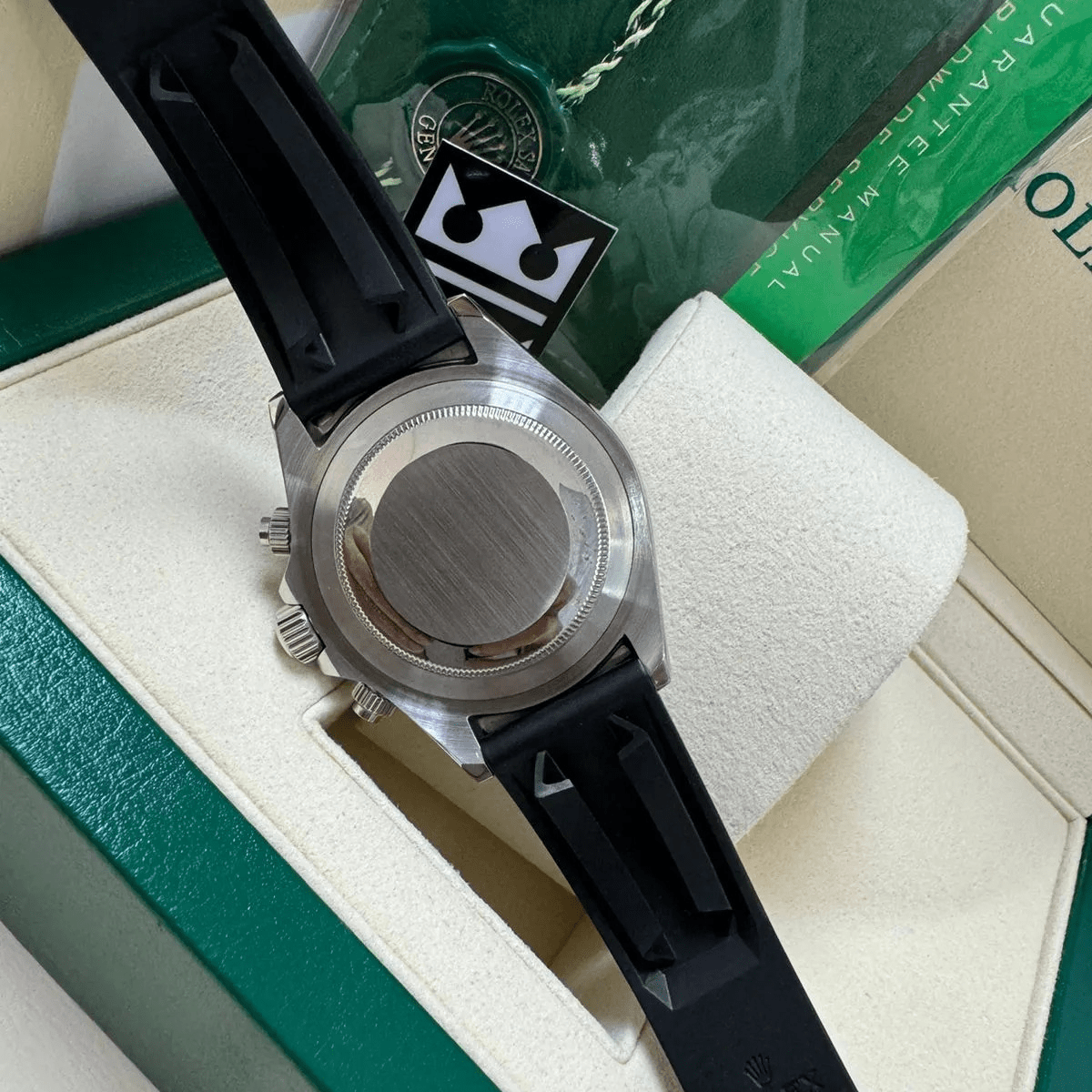 Rolex Daytona 40 – Black Dial – Oysterflex