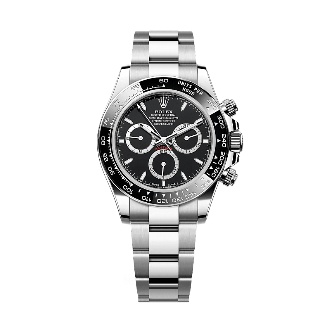 Rolex Daytona 126500 – Stainless Steel 904L – Black Dial